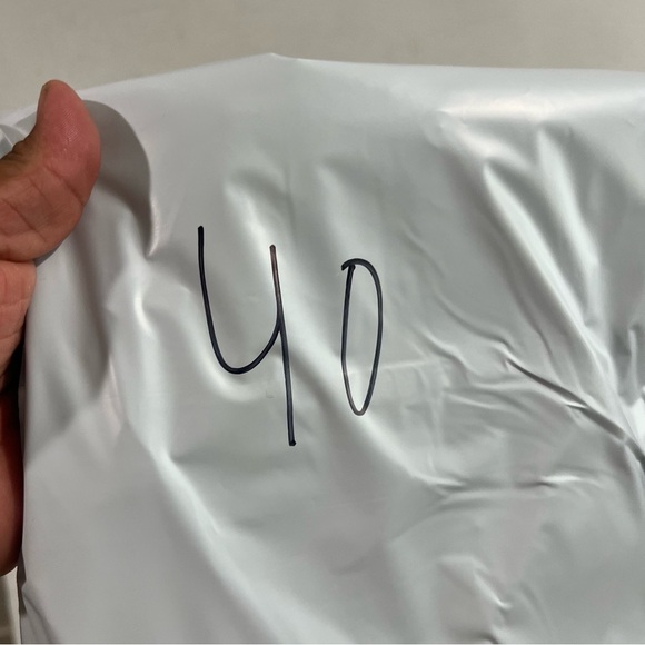 Reaction Kenneth Cole Men Blue Button Down Size 18 34/35 - Picture 7 of 7